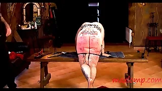 Big Girl is Whipped on Her Big Ass