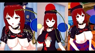 【エロゲーコイカツ！】東方 ヘカーティア・ラピスラズリにおっぱい揉みまくりH！3DCG巨乳アニメ動画&lpar;東方プロジェクト&rpar;【ヘンタイゲーム とうほう へかーてぃあらぴすらずり】